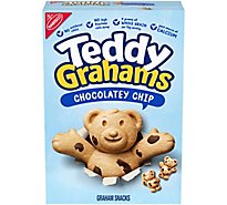 Teddy Grahams Chocolatey Chip Graham Snacks - 10 Oz