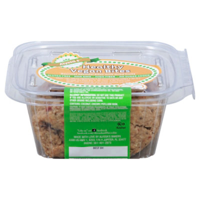 Alyssas Healthy Vegan Bites - 6 Oz