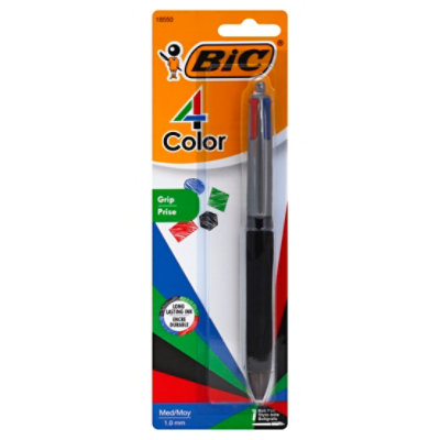 Bic 4 Color Grip Pen - Each - Pavilions