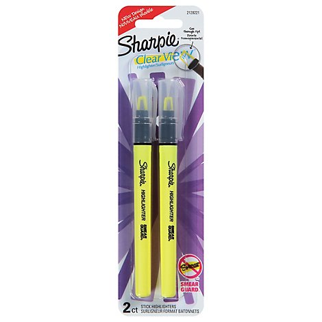 New Sharpie Clr Stick Yellow - Each