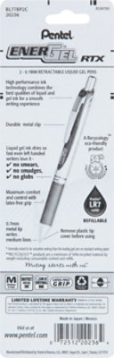 Pentel Pen Energel Blue Retractable - 2 Count - Image 4