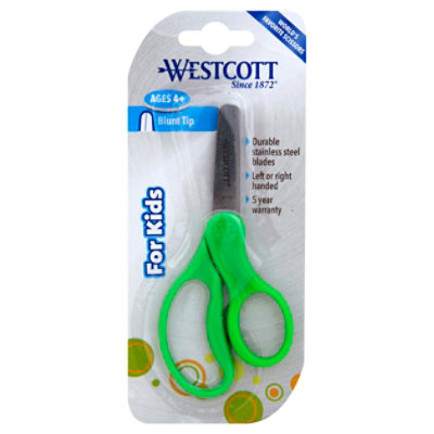 Westcott School Stainless Steel Kids Training Scissors, 5-Inch