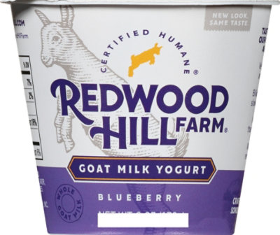 Redwood Hill Farm Yogurt Goat Milk Bluebry - 6 Oz - Image 2