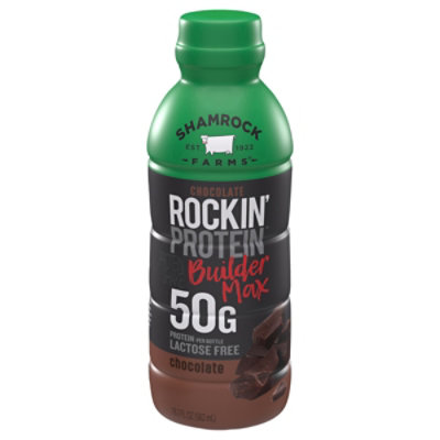 Shamrock Farms Rockin Protein Shake Builder Max Chocolate - 19.7 Fl. Oz.