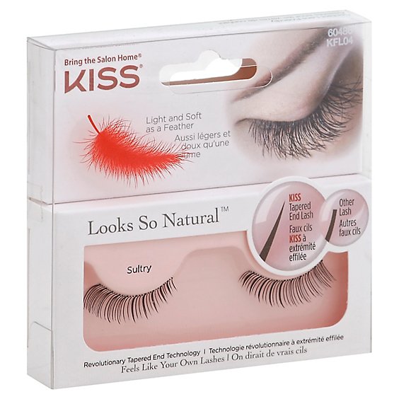 Kiss Lashes Light Feather Sultry - Each