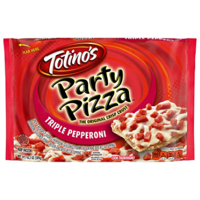 Totinos Party Pizza Pepperoni Triple Frozen - 10.2 Oz - Image 3