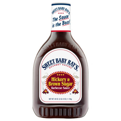 Sweet Baby Rays Sauce Barbecue Hickory & Brown Sugar Squeezable - 40 Oz - Image 2