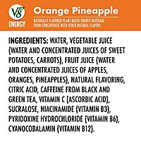 V8 V-Fusion +Energy Orange Pineapple Vegetable & Fruit Juice Pack - 6-8 Fl. Oz. - Image 6