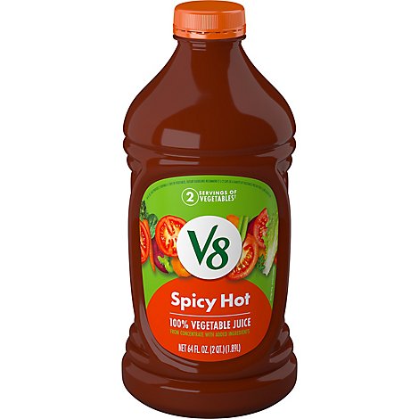 V8 Vegetable Juice Spicy Hot - 64 Fl. Oz.