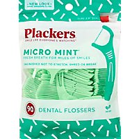 Plackers Micro Mint Flossers - 90 Count - Image 2