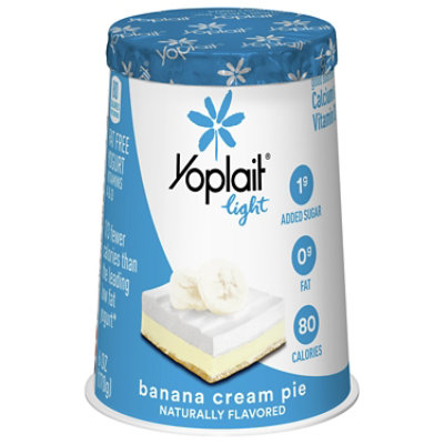 Yoplait Light Yogurt Fat Free Banana Cream Pie - 6 Oz - Image 3