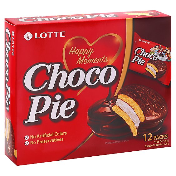 Lotte Choco Pie - 11.85 Oz