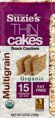 Suzies Crackers Puffed Cakes Thin Multigrain - 4.9 Oz - Image 2