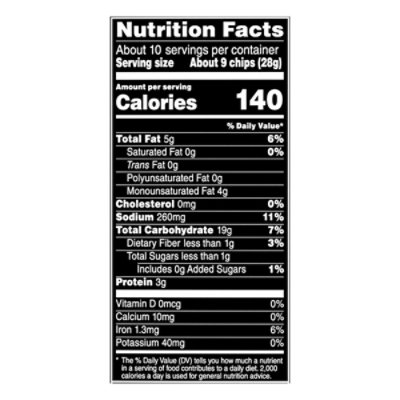 Stacys Pita Chips Organic - 10.25 Oz - Image 3