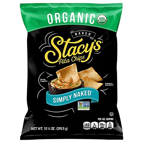 Stacys Pita Chips Organic - 10.25 Oz