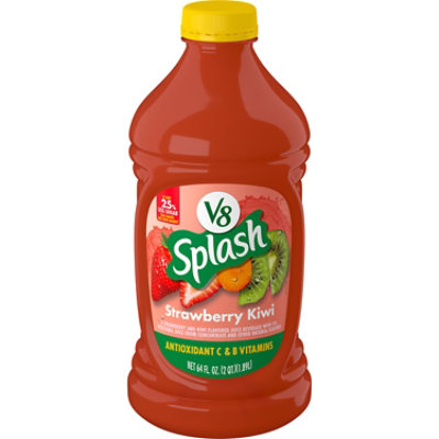 V8 Splash Strawberry Kiwi - 64 Fl. Oz.