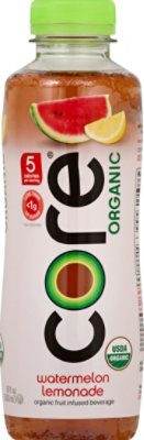 core Organic Fruit Infused Beverage Watermelon Lemonade - 18 Fl. Oz. - Image 2