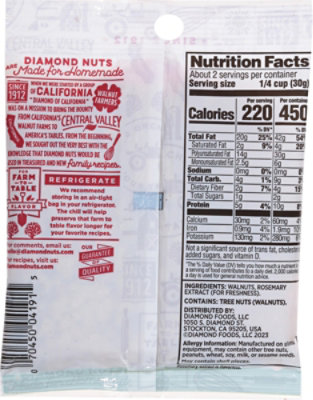 Diamond of California Nut Toppings 100% Walnuts - 2.25 Oz - Image 6