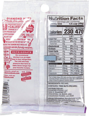 Diamond of California Pecans Halves - 2.25 Oz - Image 5