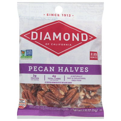 Diamond of California Pecans Halves - 2.25 Oz - Image 1