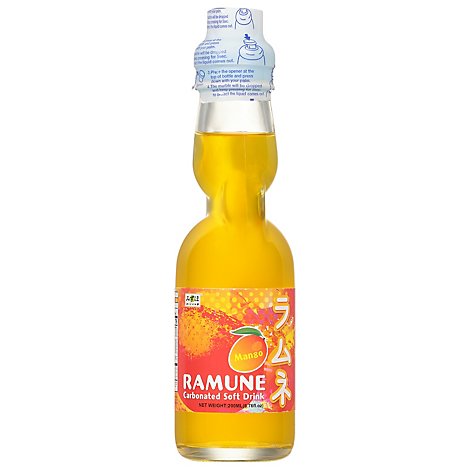 Mizuho Ramune Drink- Mango - 6.7 Fl. Oz.