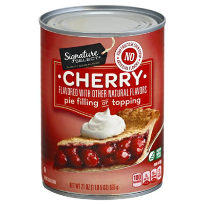 Signature SELECT Pie Filling Or Topping Cherry Light - 21 Oz - Image 3