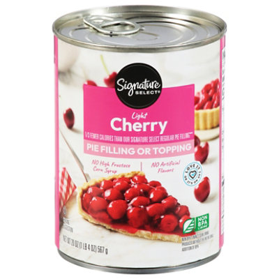 Signature SELECT Pie Filling Or Topping Cherry Light - 20 Oz - Image 1