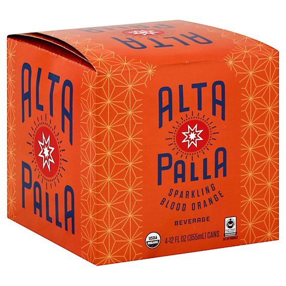 Alta Palla Juice Fruit Blood Orange - 4-12 Oz