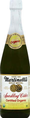 Martinellis Juice Gold Medal Organic Sparkling Cider - 25.4 Fl. Oz. - Image 2