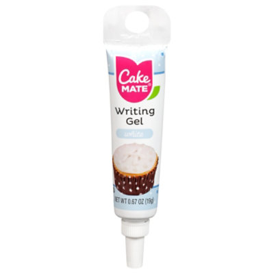 Cake Mate Writing Gel White - 0.67 Oz