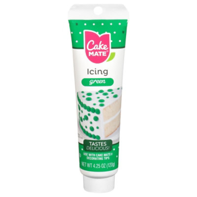 Cake Mate Decorating Icing Green - 4.25 Oz