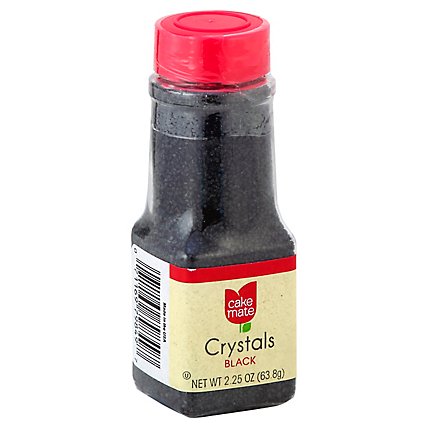 Cake Mate Crystals Black - 2.25 Oz - Image 1