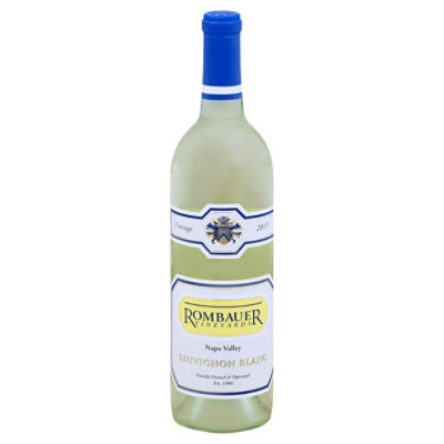 Rombauer Wine Sauvignon Blanc Napa Valley - 750 Ml