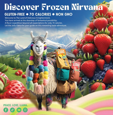 Jolly Llama Strawberry Sorbet Pops - 4-3 Fl. Oz. - Image 6