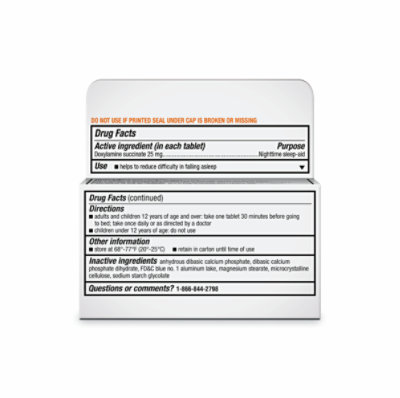 Unisom Sleeptabs - 80 Count - Image 7