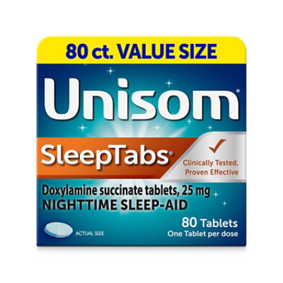 Unisom Sleeptabs - 80 Count - Image 2