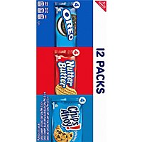 NABISCO Oreo Nutter Butter Chips Ahoy! Cookies Snack Packs - 12-1 Oz - Image 6