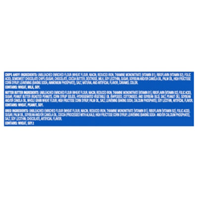 NABISCO Oreo Nutter Butter Chips Ahoy! Cookies Snack Packs - 12-1 Oz - Image 5