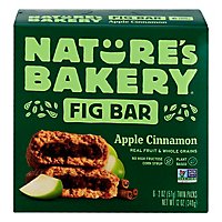 Natures Bakery Fig Bar Stone Ground Whole Wheat Apple Cinnamon - 6-2 Oz - Image 3