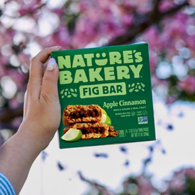 Natures Bakery Fig Bar Stone Ground Whole Wheat Apple Cinnamon - 6-2 Oz - Image 9