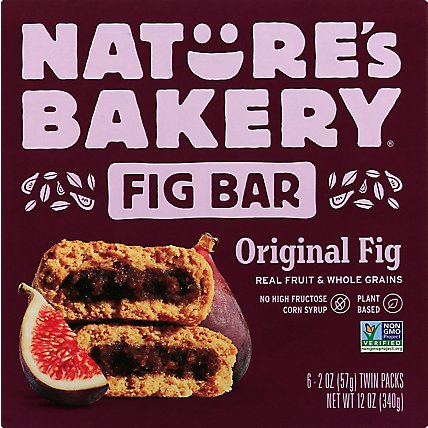 Natures Bakery Fig Bar Stone Ground Whole Wheat Original Fig - 6-2 Oz - Image 2