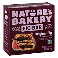 Natures Bakery Fig Bar Stone Ground Whole Wheat Original Fig - 6-2 Oz - Image 1