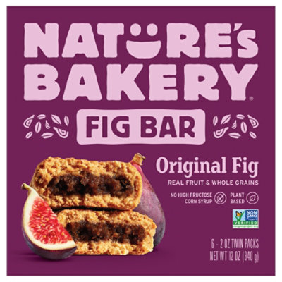 Natures Bakery Fig Bar Stone Ground Whole Wheat Original Fig - 6-2 Oz - Image 1