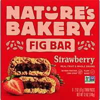 Natures Bakery Fig Bar Strawberry - 6-2 Oz - Image 2