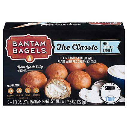 Bantam Bagels Bagels Mini Stuffed The Classic - 6-1.3 Oz - Image 1