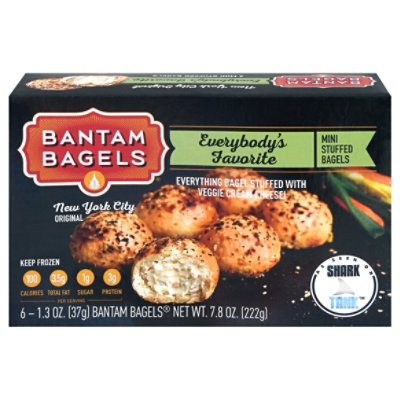 Bantam Bagels Stuffed Everybodys Favorite Mini - 6-1.3 Oz - Image 3