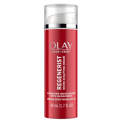 Olay Regenerist Micro Sculpting Cream Face Moisturizer With SPF 30 Broad Spectrum - 1.7 Oz - Image 1