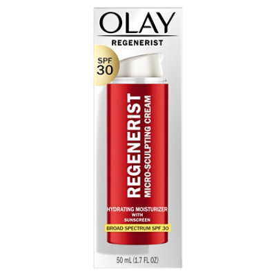 Olay Regenerist Micro Sculpting Cream Face Moisturizer With SPF 30 Broad Spectrum - 1.7 Oz - Image 3