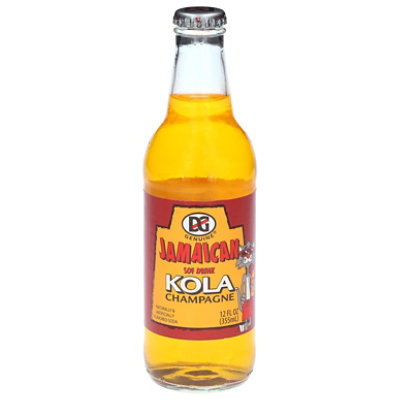 DG Genuine Jamaican Soda Kola Champagne Bottle - 12 Fl. Oz. - Image 2