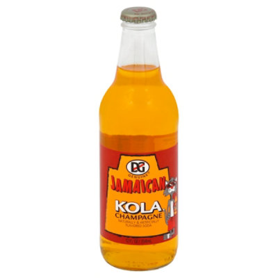 DG Genuine Jamaican Soda Kola Champagne Bottle - 12 Fl. Oz. - Image 1